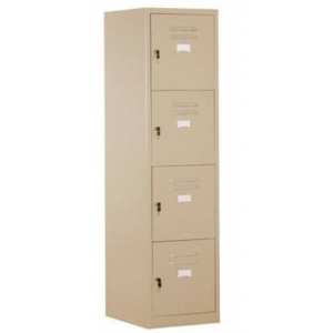Skoon LOCKER 4 DOORS - BROWN